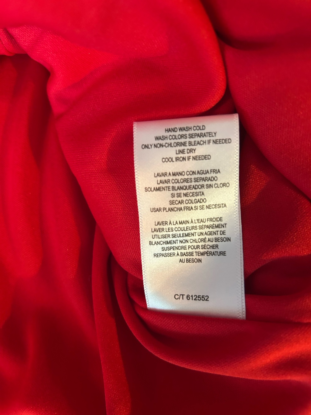 Taylor cherry Red shimmer Tweed Sleeveless rhinestone button cocktail dress. - Picture 10 of 13